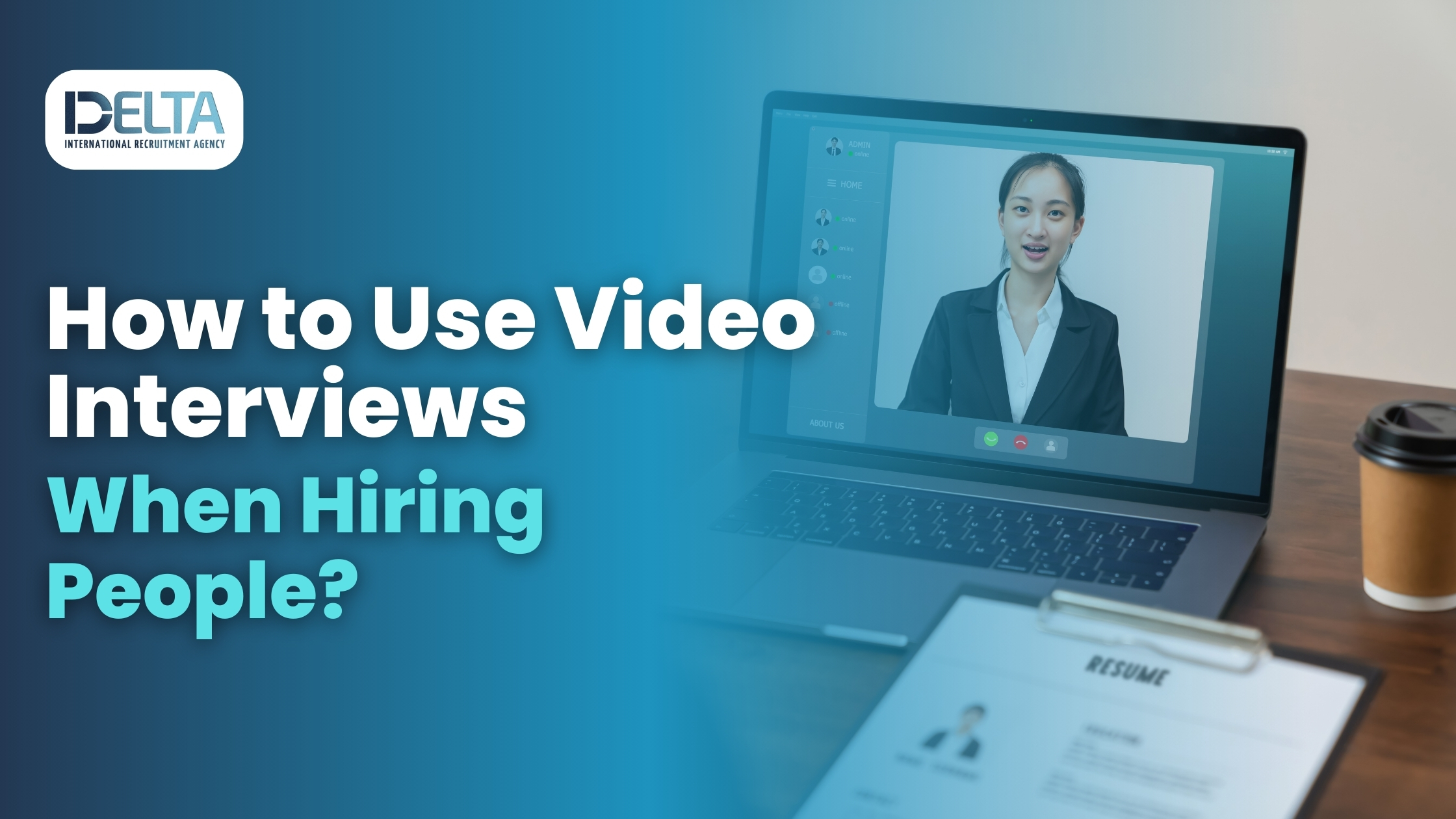 How to Use Video Interviews When Hiring People?